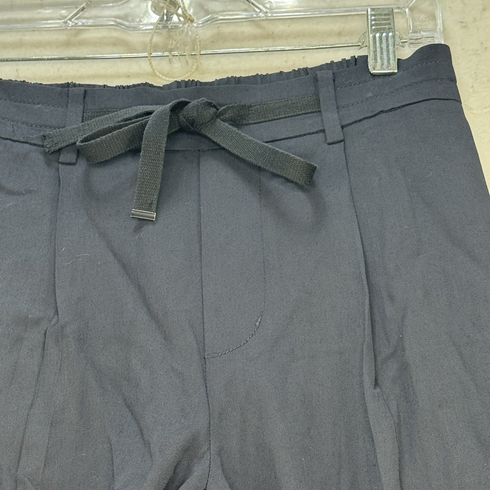 Vince Pants Womens‎ Small Dark Blue Viscose Blend Cuffed Ankle Straight Leg - Picture 11 of 13